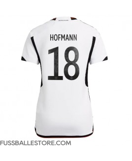 Günstige Deutschland Jonas Hofmann #18 Heimtrikot Damen WM 2022 Kurzarm